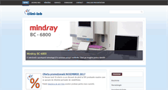 Desktop Screenshot of clinilab.ro
