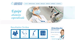 Desktop Screenshot of clinilab.com.br